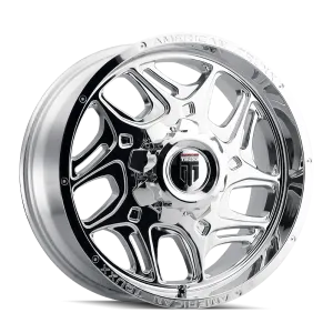 Sweep AT1900 Chrome 20X9 8-170 -12MM 125.2MM Off Road Wheels American Truxx